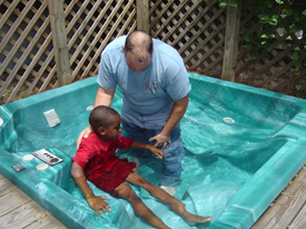 Robert Jr's Baptism